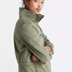 Madewell Fleet Jacket in Green size Small